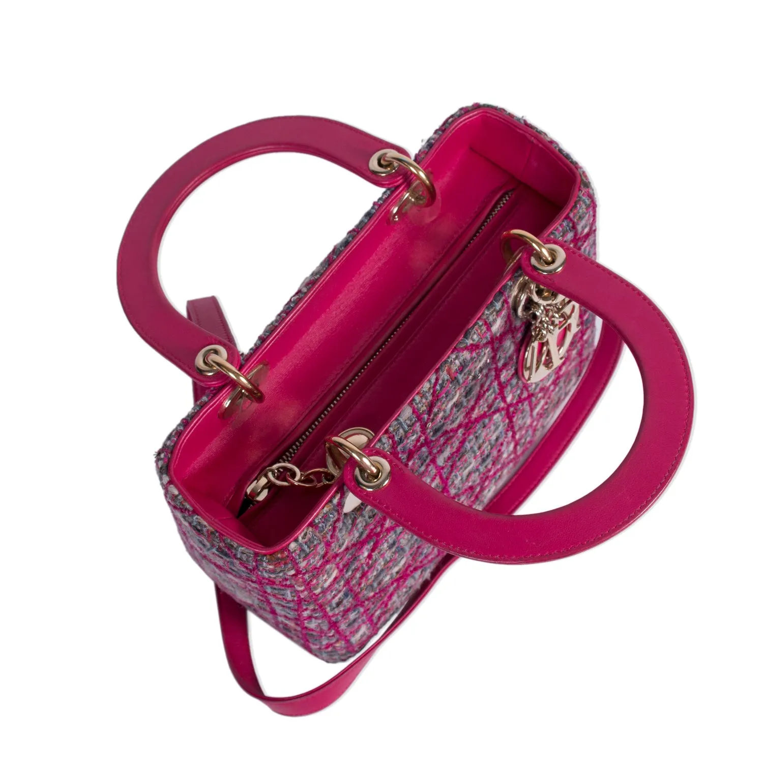 Christian Dior Limited Edition Tweed Lady Dior