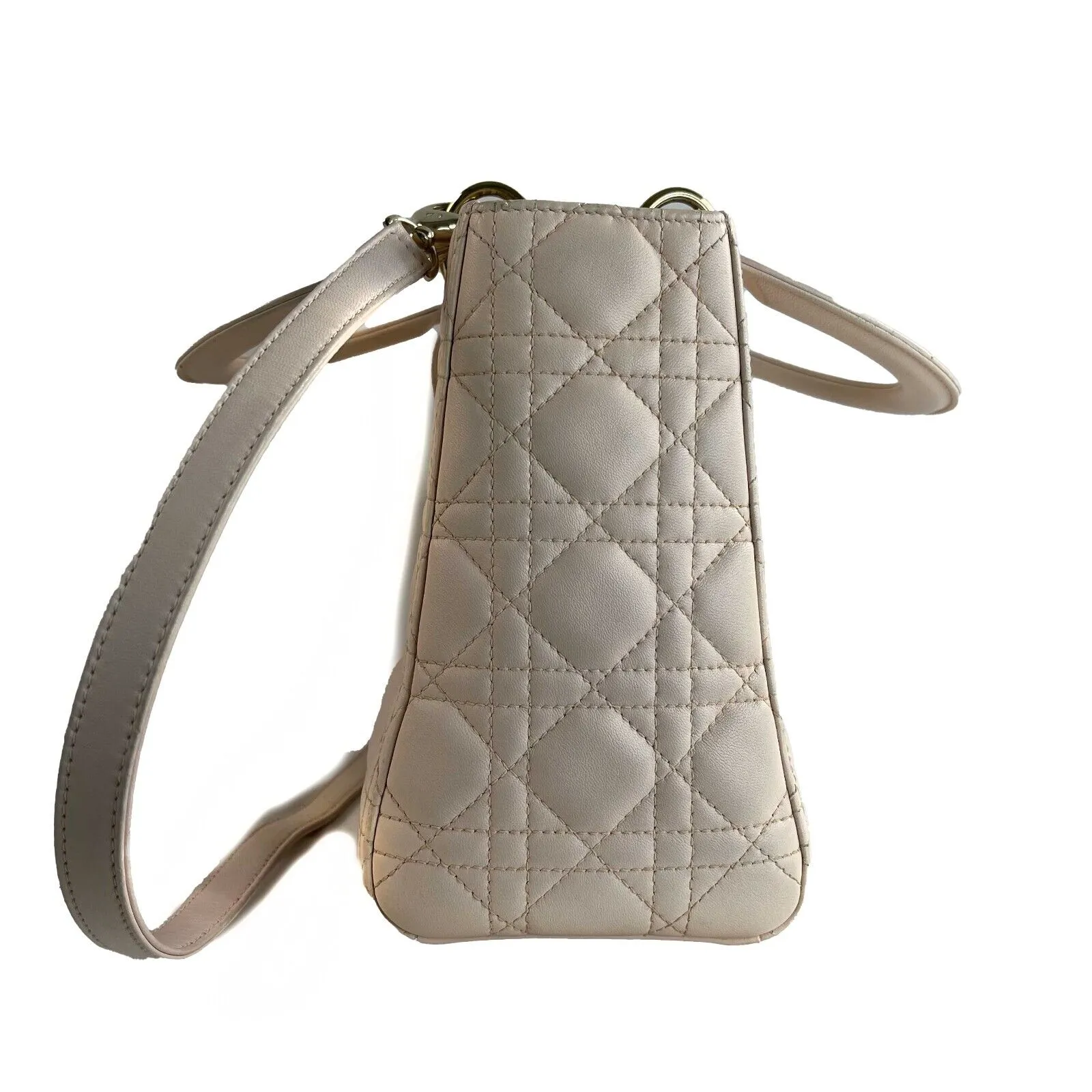 Christian Dior Medium Lady Dior Rose Poudre