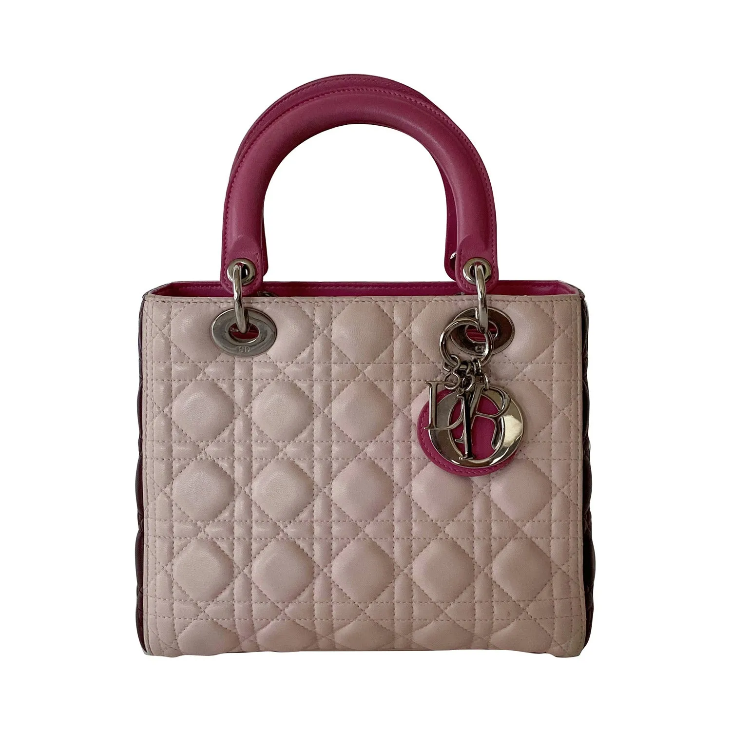 Christian Dior Tricolor Medium Lady Dior