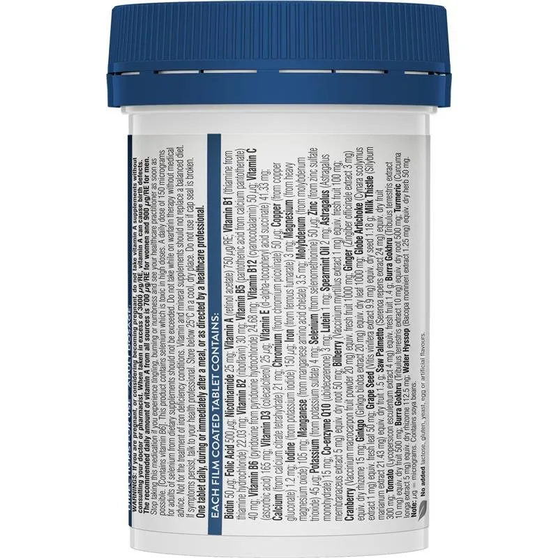 [CLEARANCE Expiry: 03/2025] Swisse Ultivite Men's 50  Multivitamin 60 Tablets