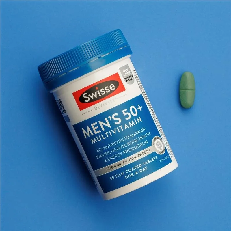 [CLEARANCE Expiry: 03/2025] Swisse Ultivite Men's 50  Multivitamin 60 Tablets