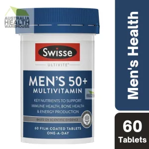 [CLEARANCE Expiry: 03/2025] Swisse Ultivite Men's 50  Multivitamin 60 Tablets