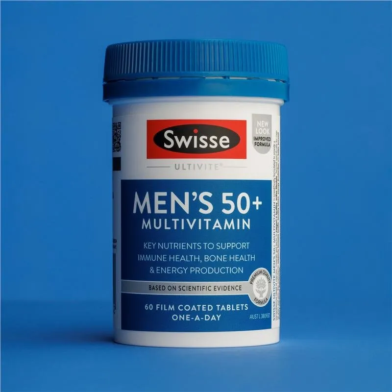 [CLEARANCE Expiry: 03/2025] Swisse Ultivite Men's 50  Multivitamin 60 Tablets