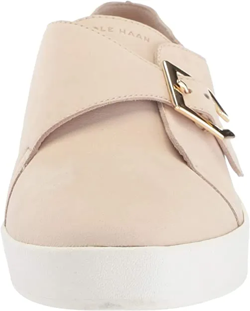 Cole Haan Women's Grandpro Spectator Monk Slip ON Loafer, Brazilian Sand Nubuck, 8.5 B US
