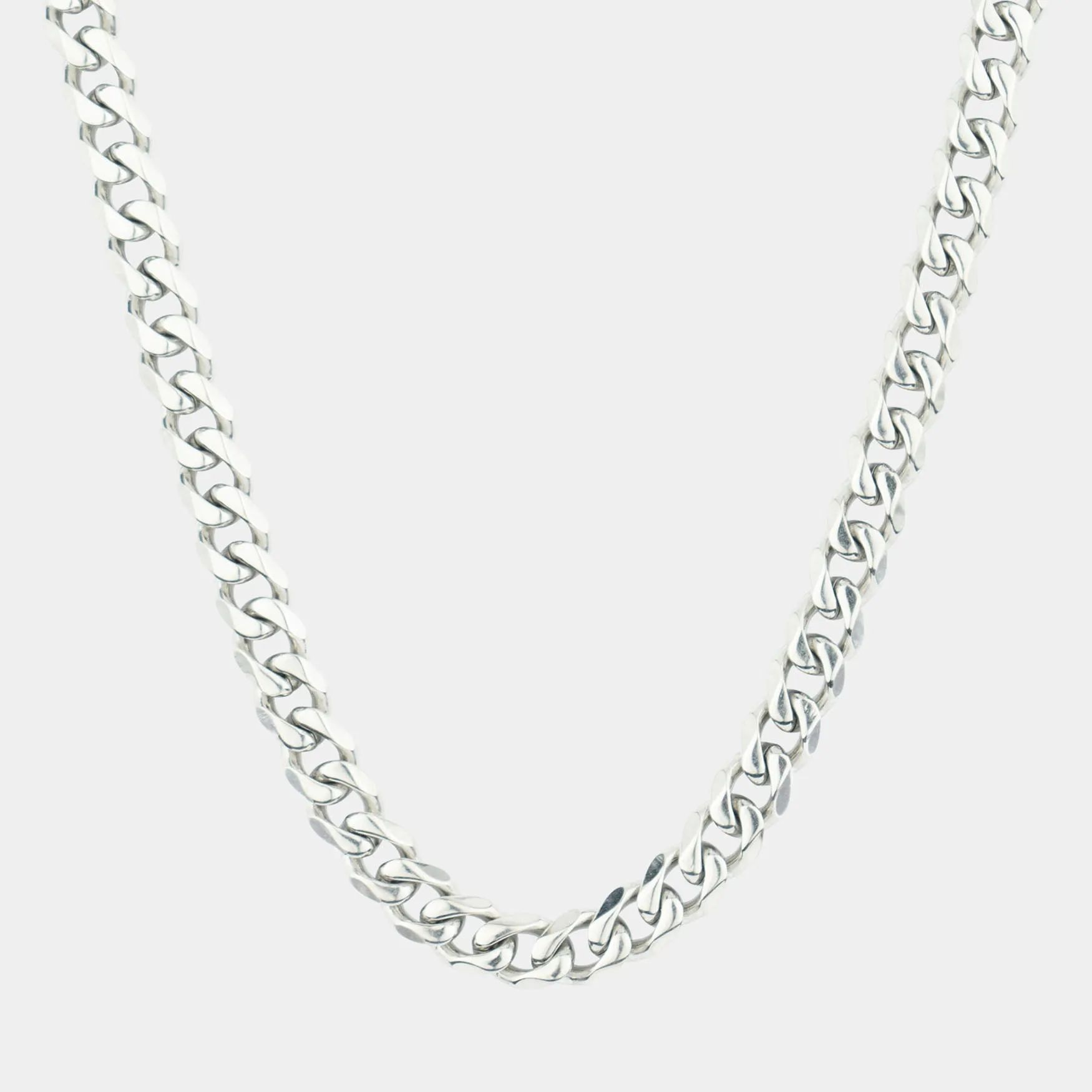 Curb Chain 5mm (Silver)