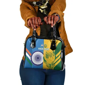 Custom India And South Africa Cricket Shoulder Handbag 2024 Together Dynamic Version LT14
