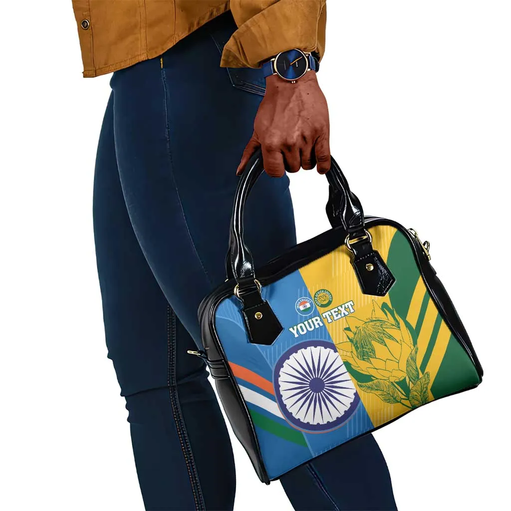 Custom India And South Africa Cricket Shoulder Handbag 2024 Together Dynamic Version LT14