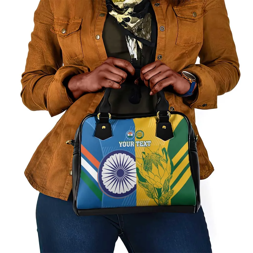 Custom India And South Africa Cricket Shoulder Handbag 2024 Together Dynamic Version LT14