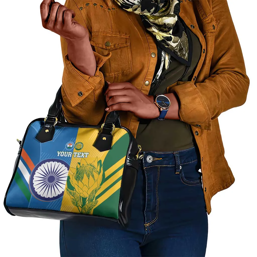 Custom India And South Africa Cricket Shoulder Handbag 2024 Together Dynamic Version LT14