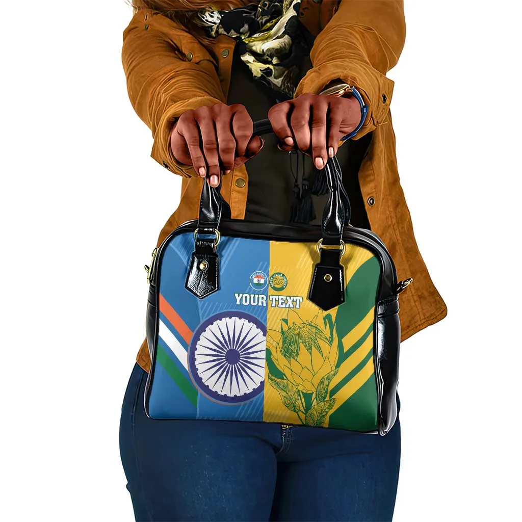 Custom India And South Africa Cricket Shoulder Handbag 2024 Together Dynamic Version LT14