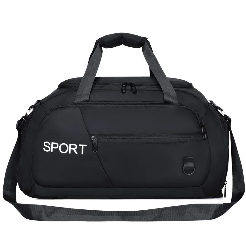 Cutting-edge Men's Bag Shoulder Women With Gym Compartment For Sports Bags Shoes Travel Backpack Fitness Waterproof Handbag Luggage Customer favorite Oxford