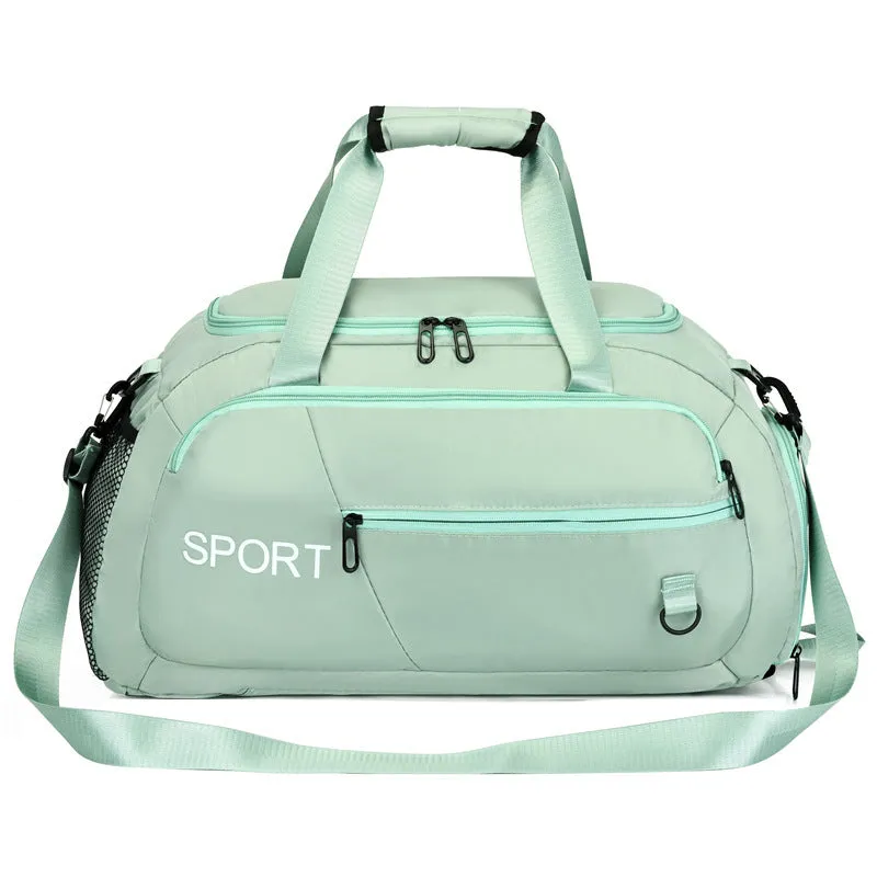 Cutting-edge Men's Bag Shoulder Women With Gym Compartment For Sports Bags Shoes Travel Backpack Fitness Waterproof Handbag Luggage Customer favorite Oxford