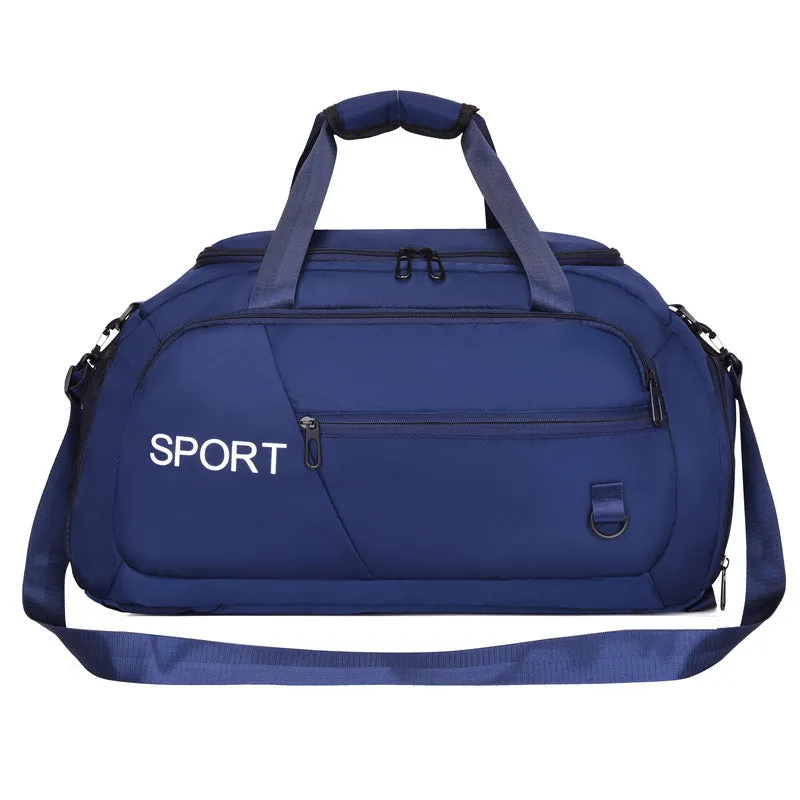 Cutting-edge Men's Bag Shoulder Women With Gym Compartment For Sports Bags Shoes Travel Backpack Fitness Waterproof Handbag Luggage Customer favorite Oxford