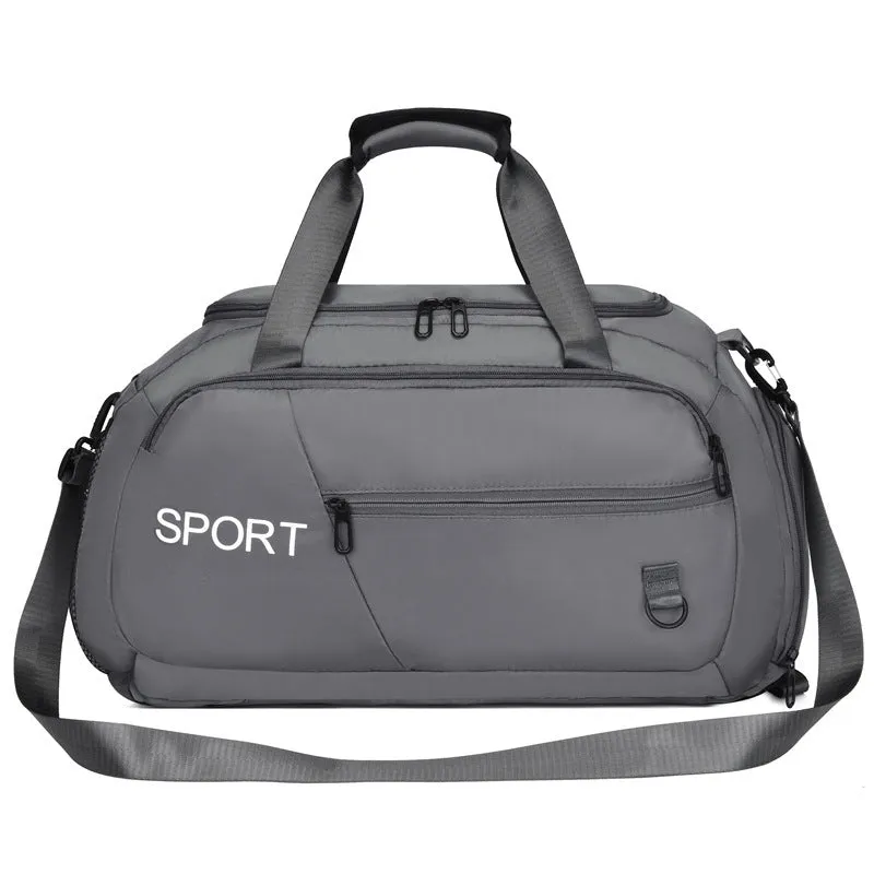Cutting-edge Men's Bag Shoulder Women With Gym Compartment For Sports Bags Shoes Travel Backpack Fitness Waterproof Handbag Luggage Customer favorite Oxford