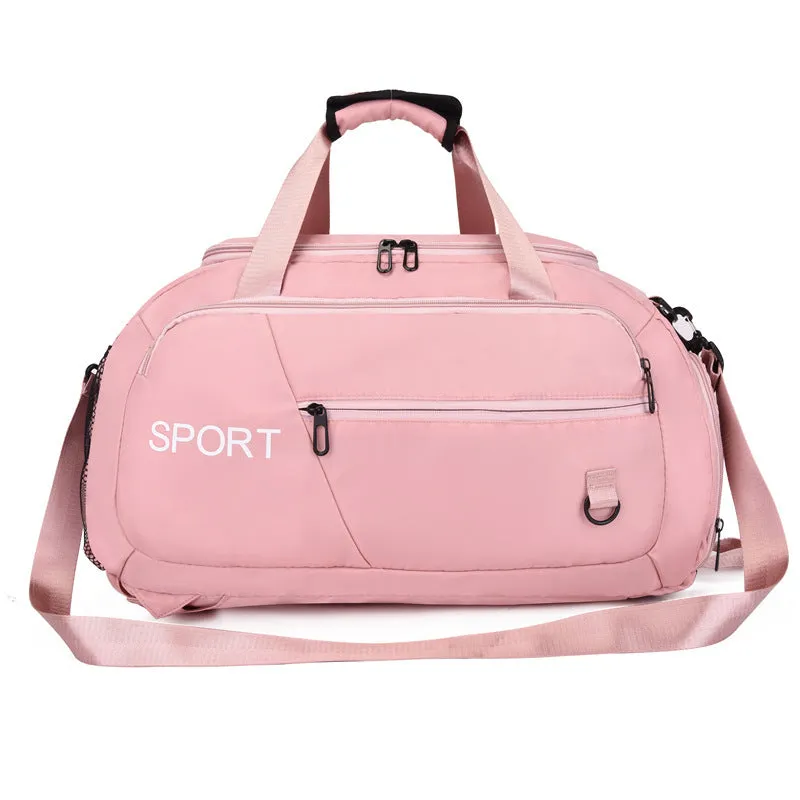 Cutting-edge Men's Bag Shoulder Women With Gym Compartment For Sports Bags Shoes Travel Backpack Fitness Waterproof Handbag Luggage Customer favorite Oxford