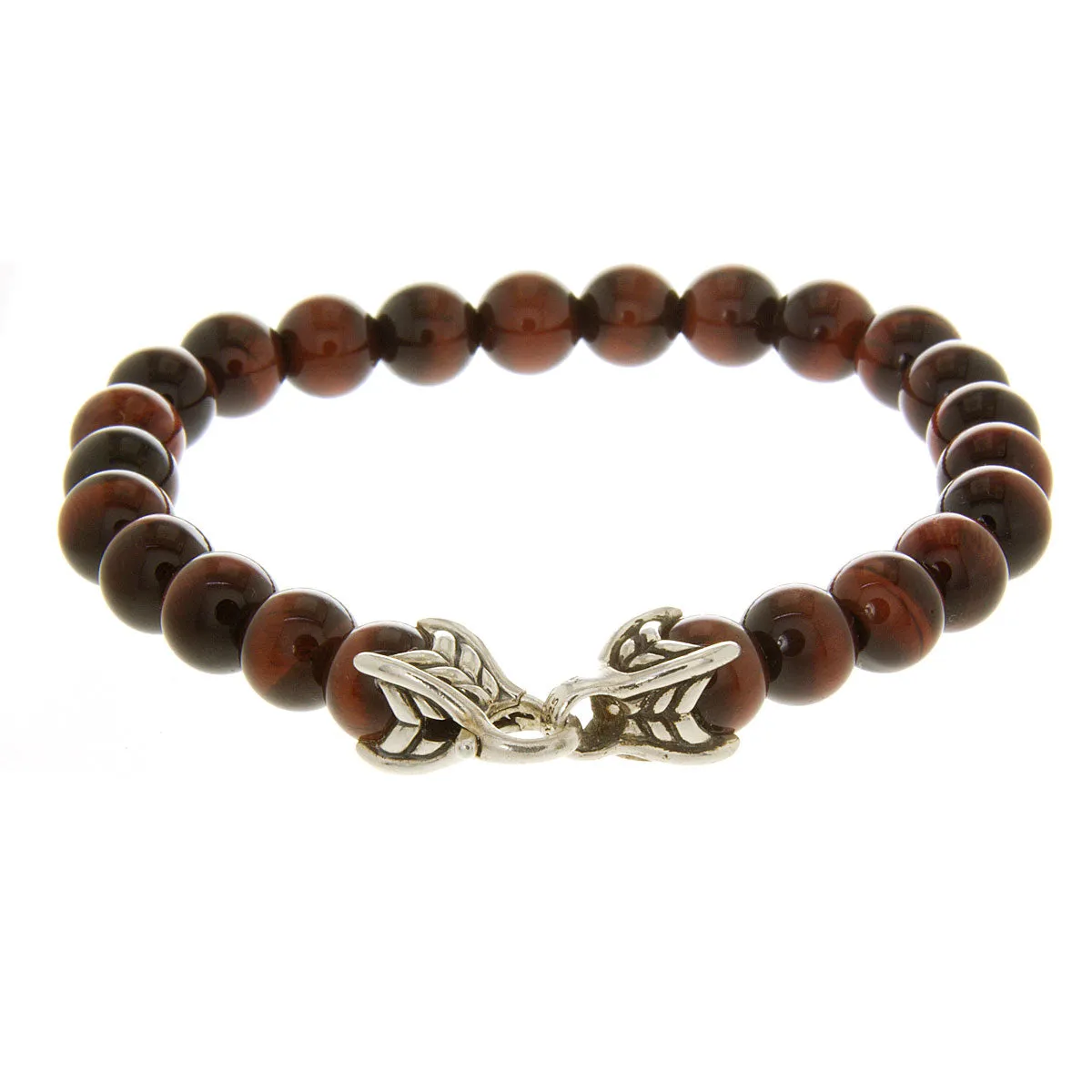 David Yurman Spiritual Bead Bracelet with Red Tiger's Eye