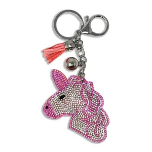 Dazzling Unicorn Bag Charm
