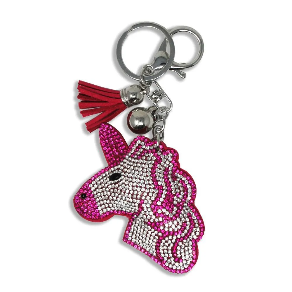Dazzling Unicorn Bag Charm