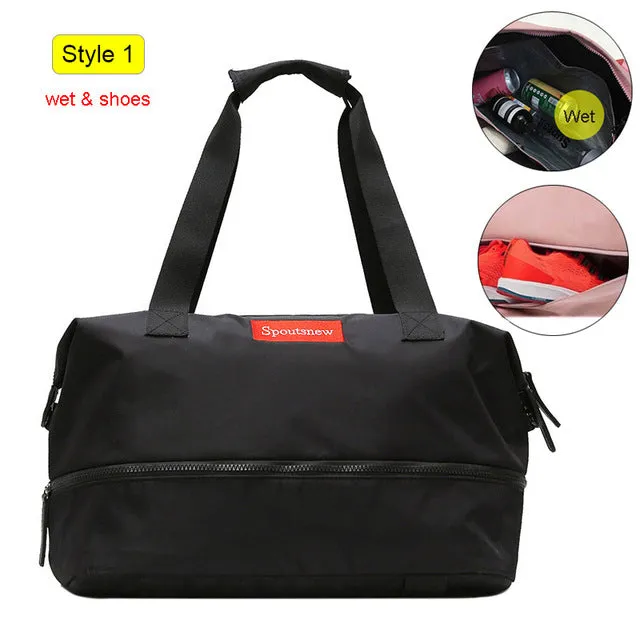 De Gym Sac Separation Duffle Handcrafted Bag XA965WD Shoulder Sports Sport Wet Luggage Women Yoga For Robust the Handbags Dry Travel Shoes Fitness