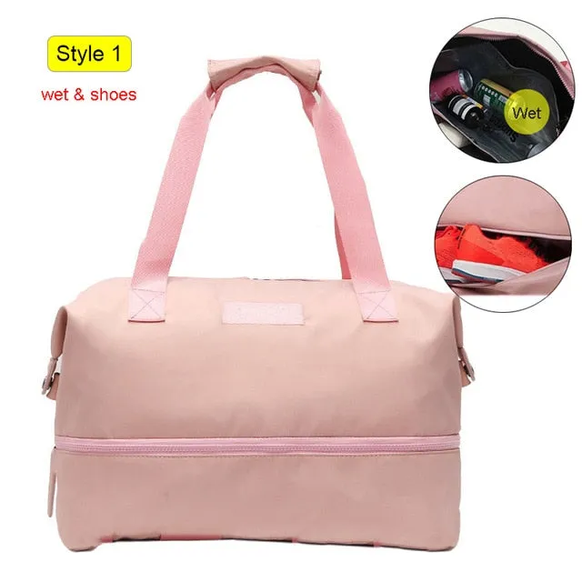 De Gym Sac Separation Duffle Handcrafted Bag XA965WD Shoulder Sports Sport Wet Luggage Women Yoga For Robust the Handbags Dry Travel Shoes Fitness
