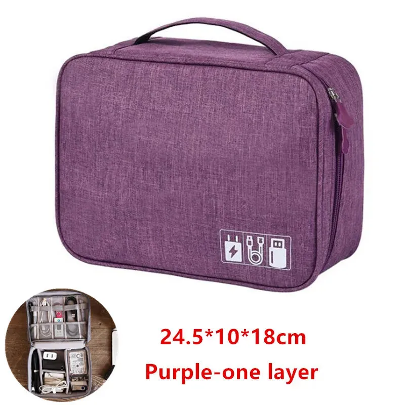 Document Organizer Briefcase A4 Folder Holder Men Women's Bag Cover Purse Passport Home Travel Safe Functional File Storage Case