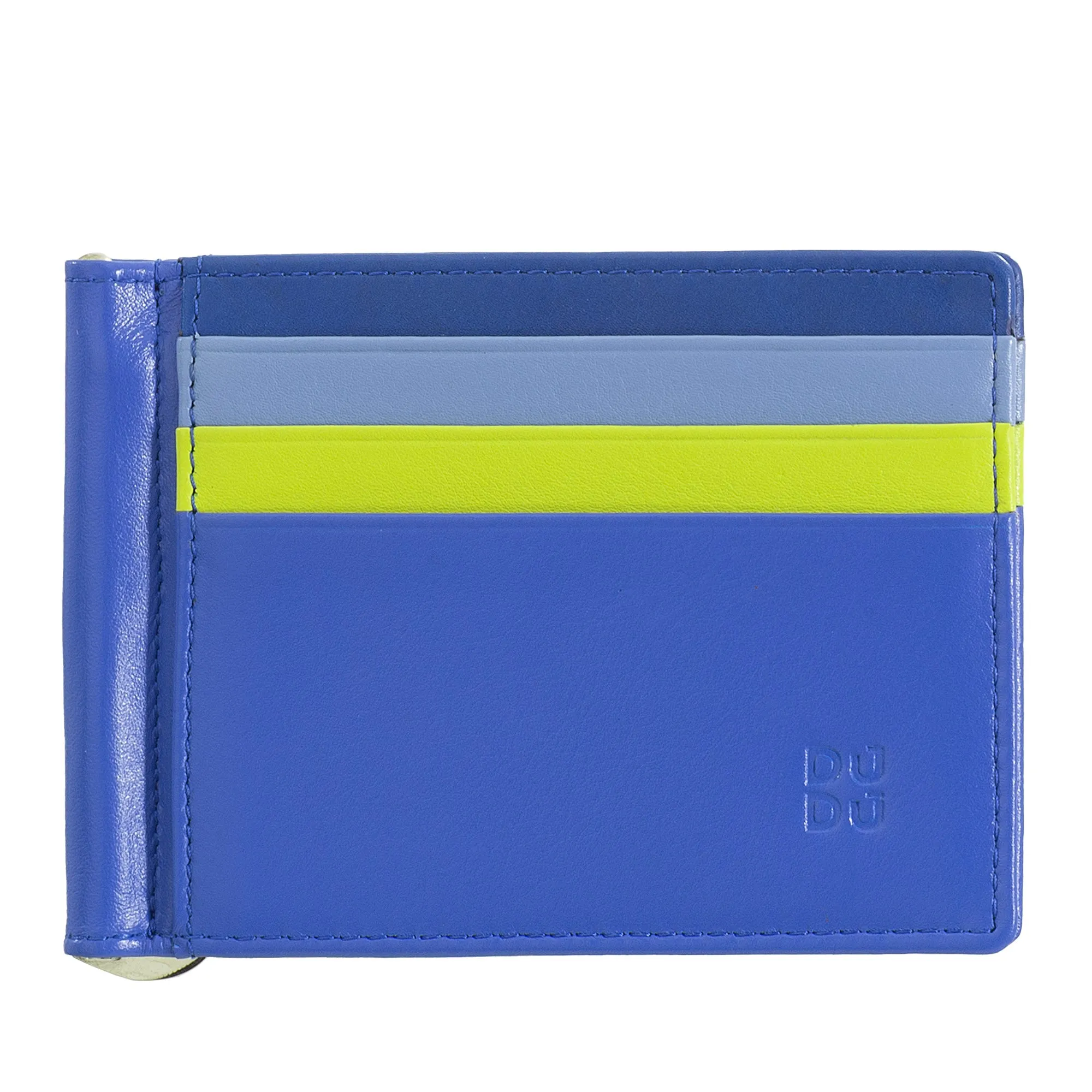 DUDU men's wallet with leather clothes in leather holder credit cards clip thin banknotes tile holder