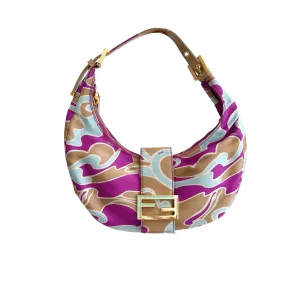 Fendi Multicolor Croissant Shoulder Bag