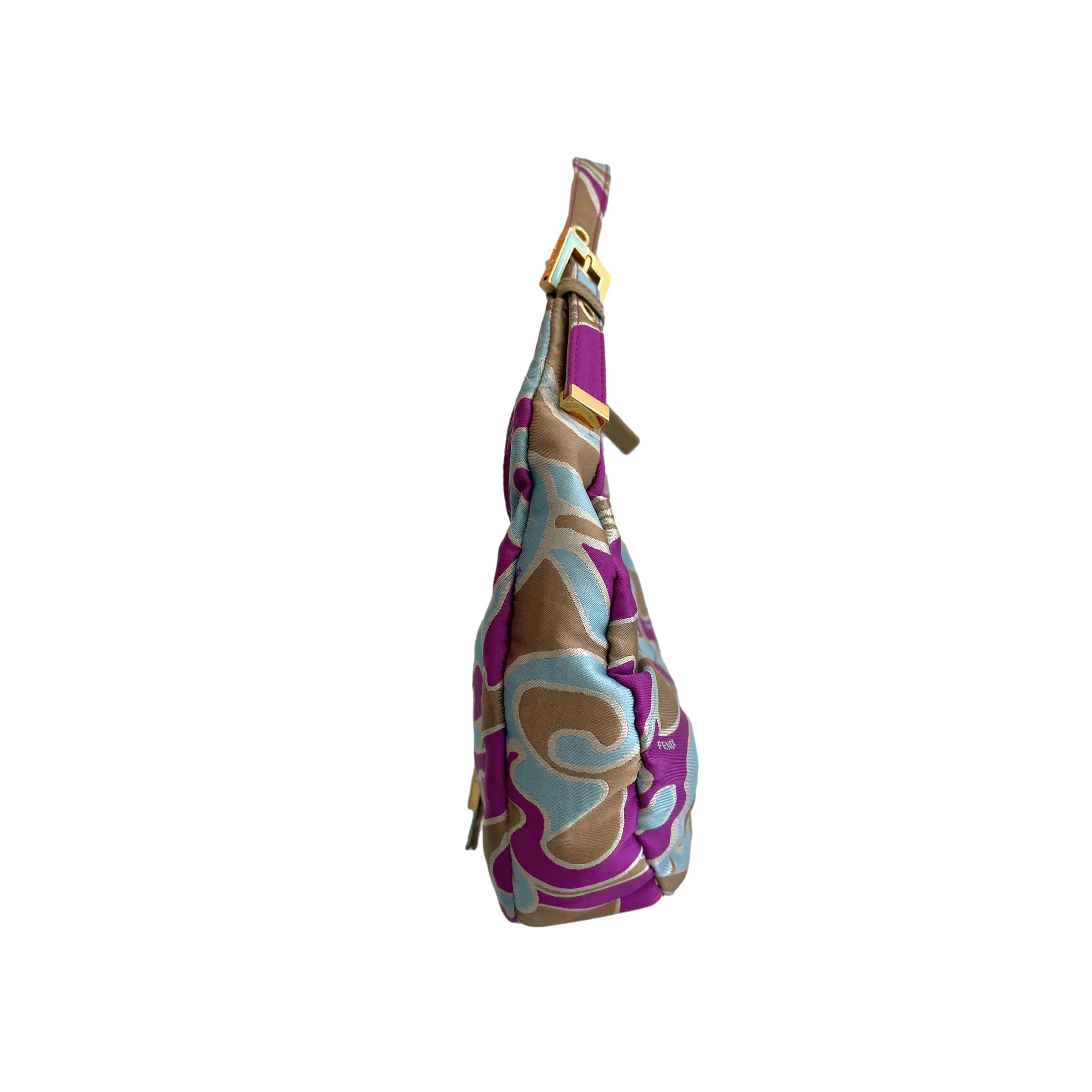 Fendi Multicolor Croissant Shoulder Bag