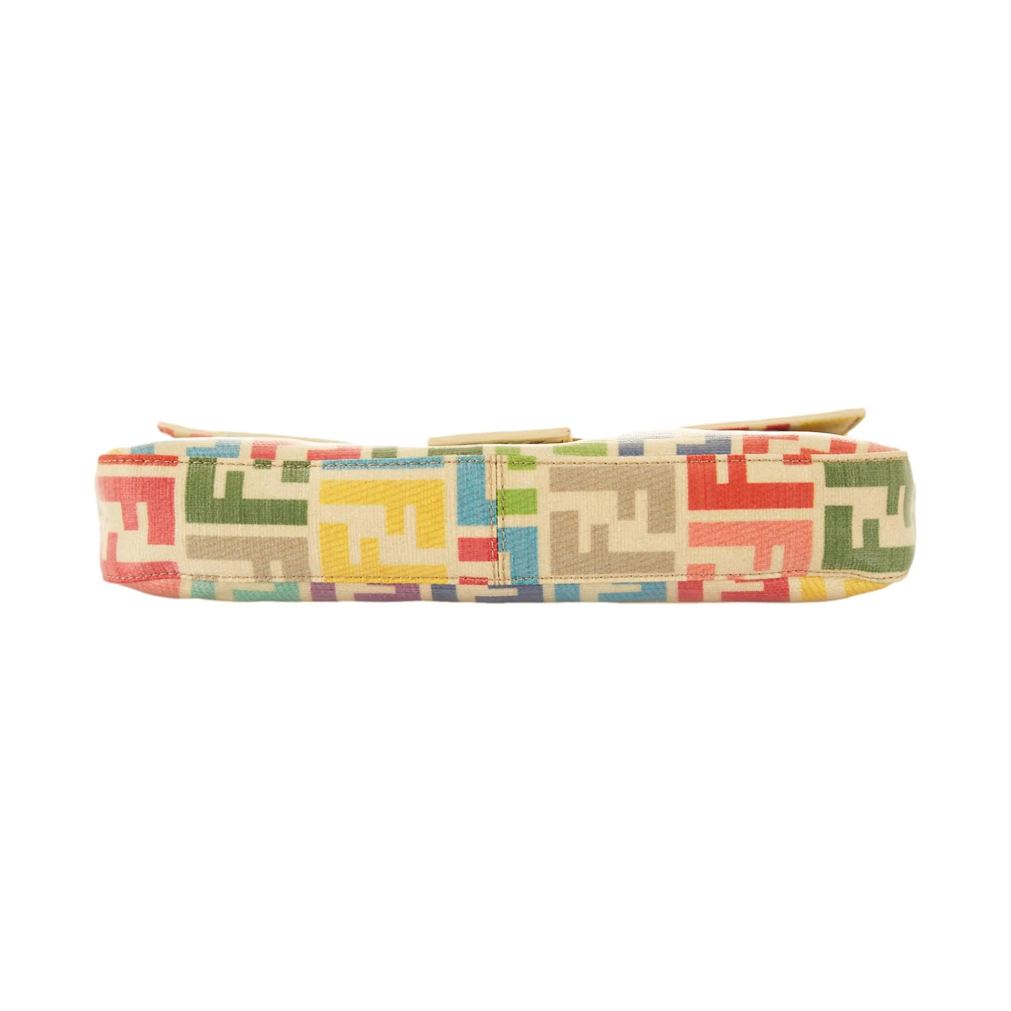 Fendi Multicolor Logo Baguette