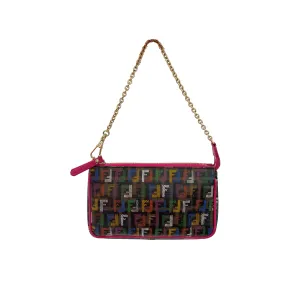 Fendi Multicolor Monogram Shoulder Bag