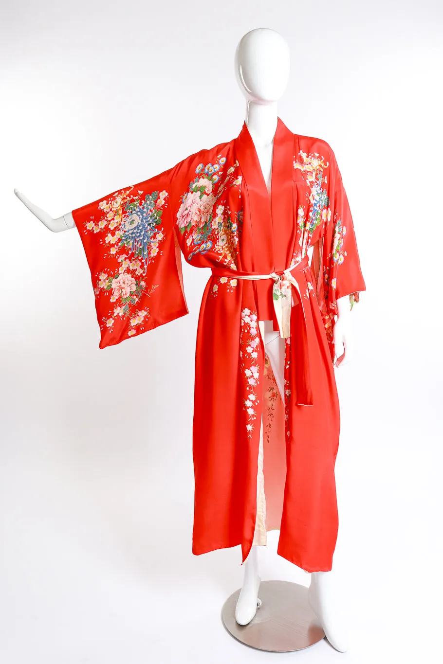 Floral Silk Kimono