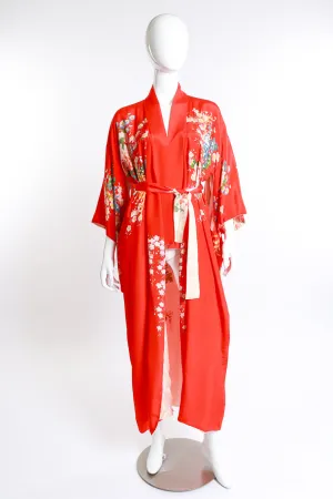 Floral Silk Kimono