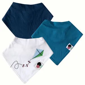 FLYING KITE | Premium Baby Bandana Bib