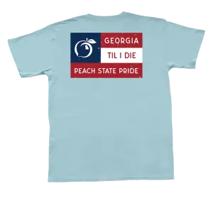 GA Till I Die Flag Tee (Chambray)