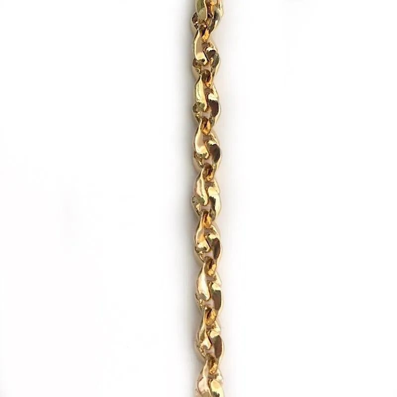 Gold Nugget Chain by the Inch (#304)
