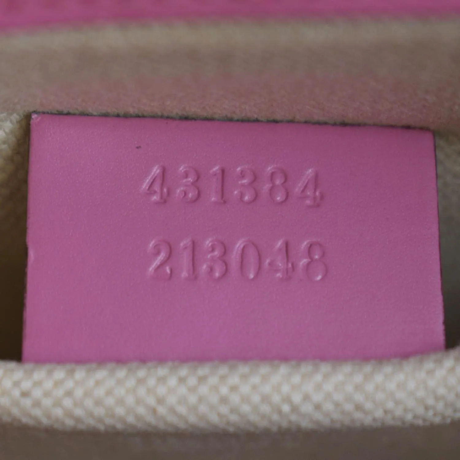 GUCCI GG Interlocking Leather Chain Shoulder Bag Pink 431384