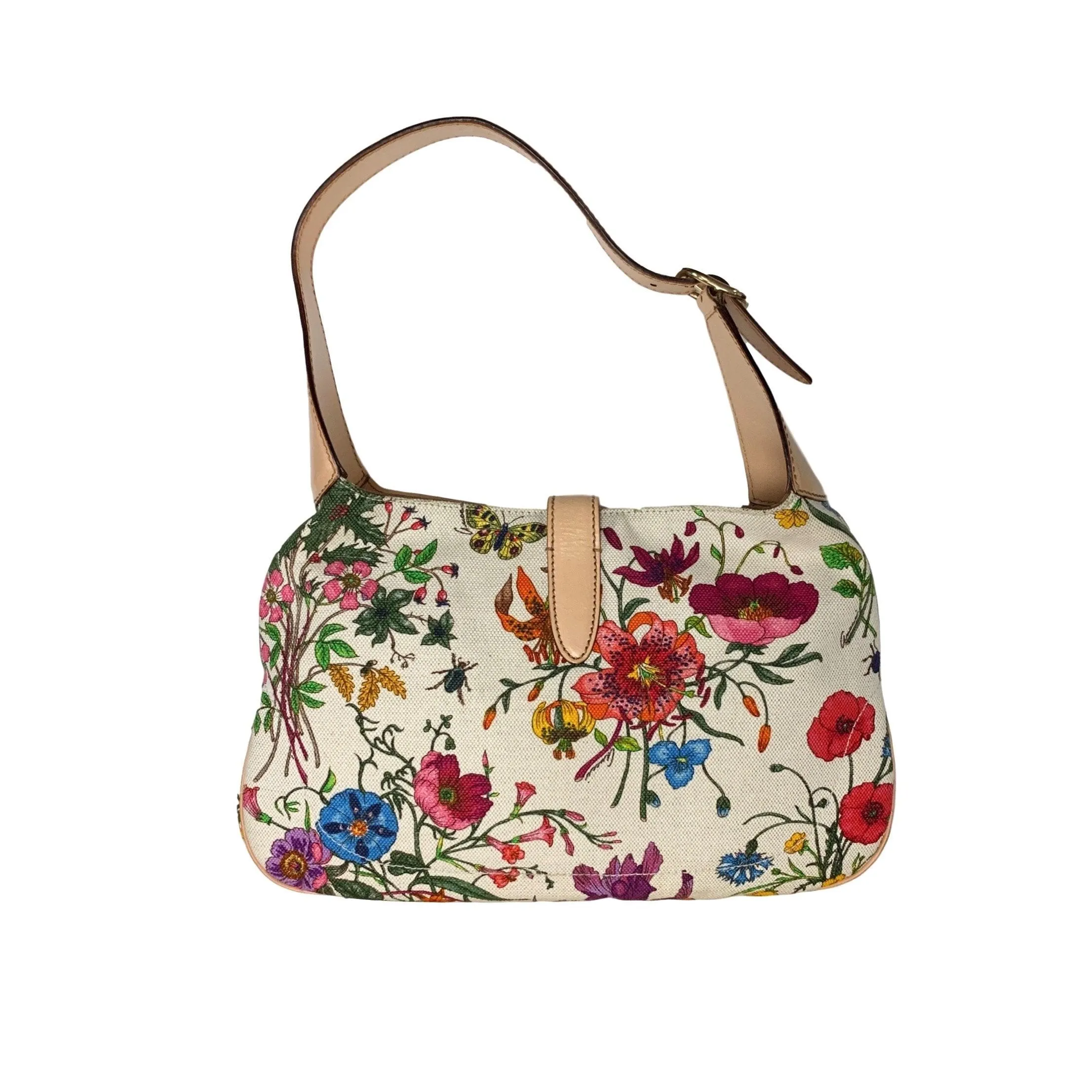 Gucci Multicolor Flora Shoulder Bag