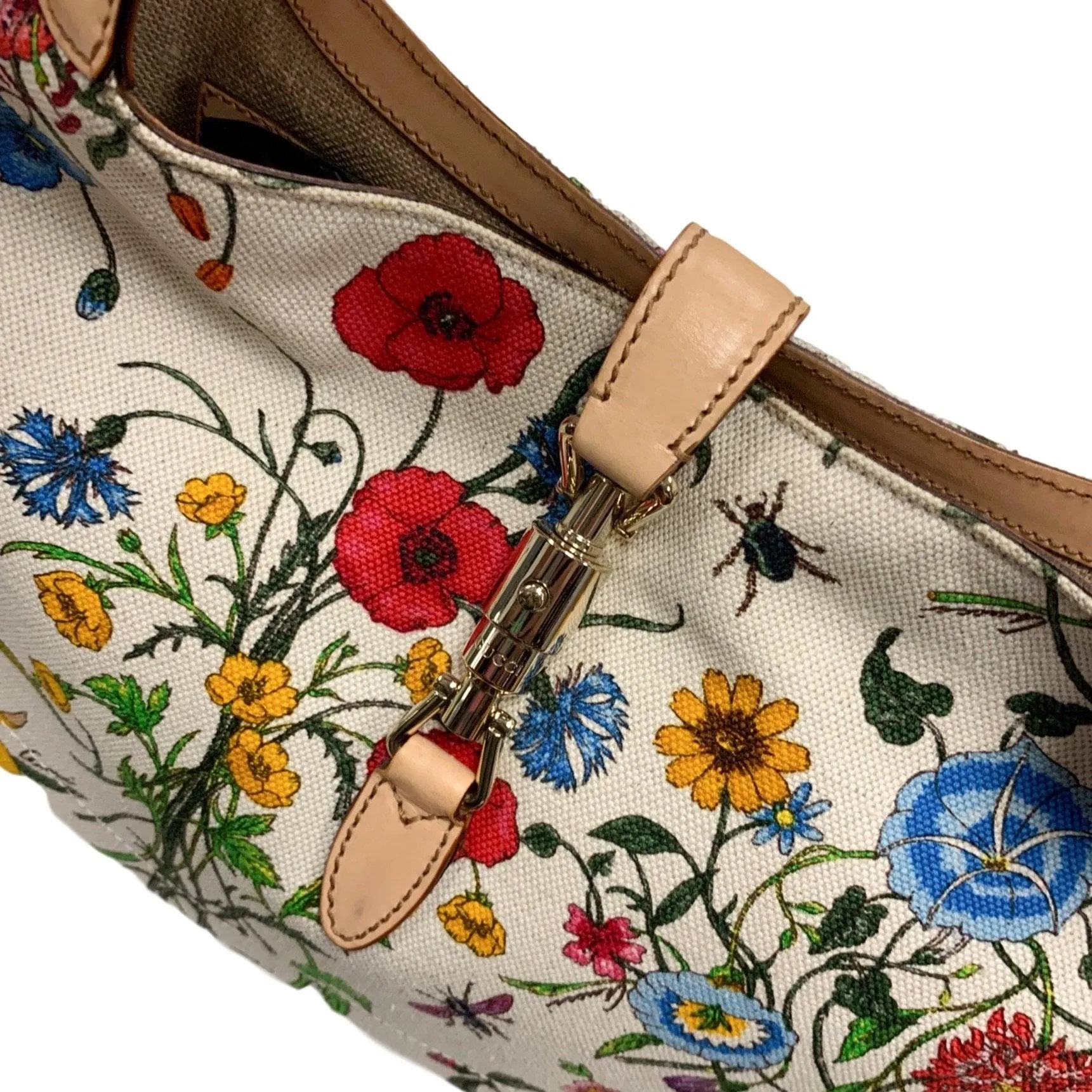 Gucci Multicolor Flora Shoulder Bag