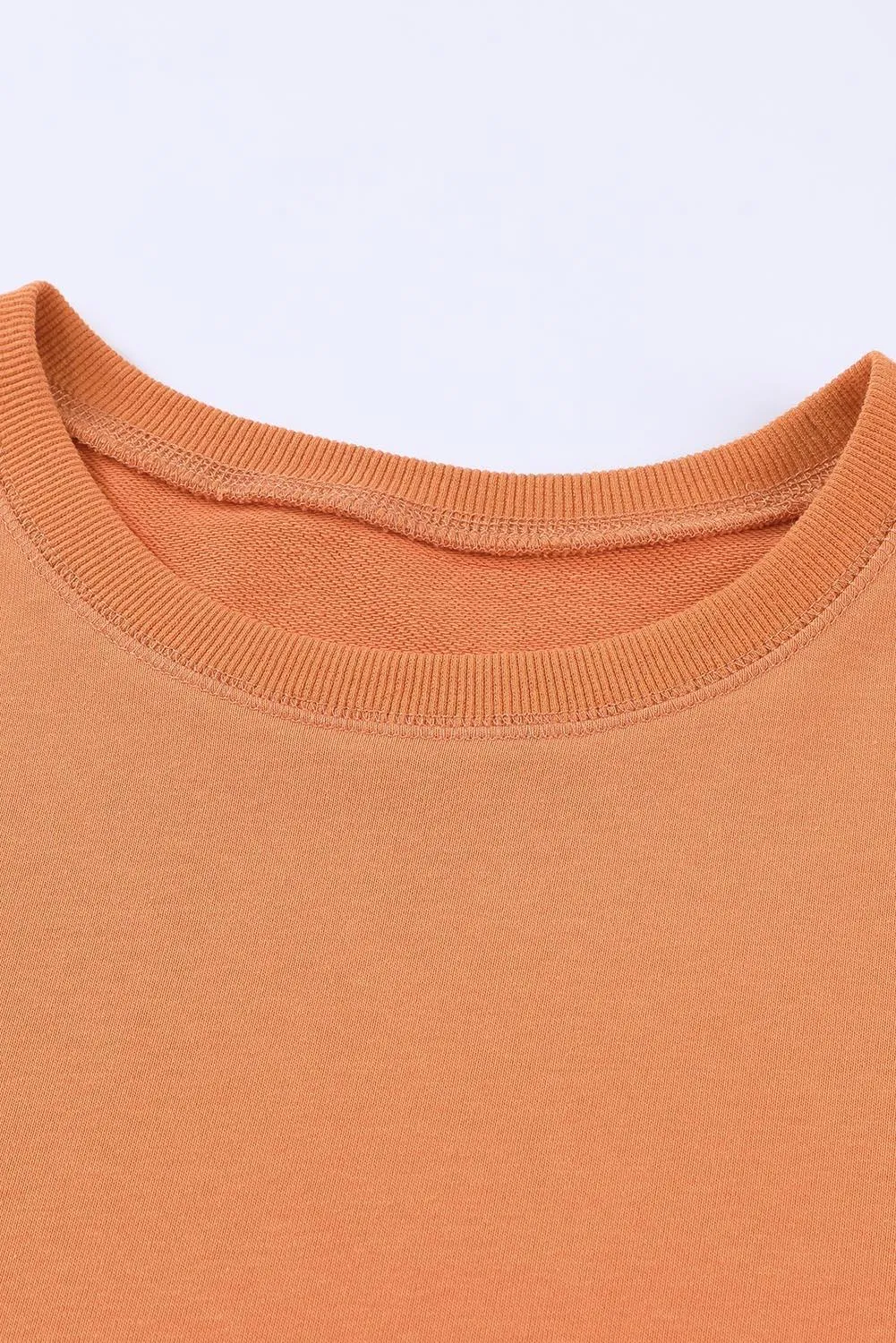Hazel Blues® | Side Slit Drop Shoulder Sweatshirt