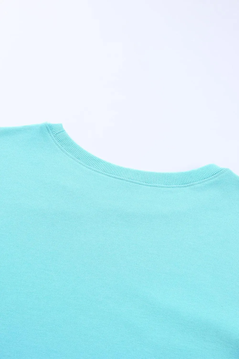 Hazel Blues® | Side Slit Drop Shoulder Sweatshirt
