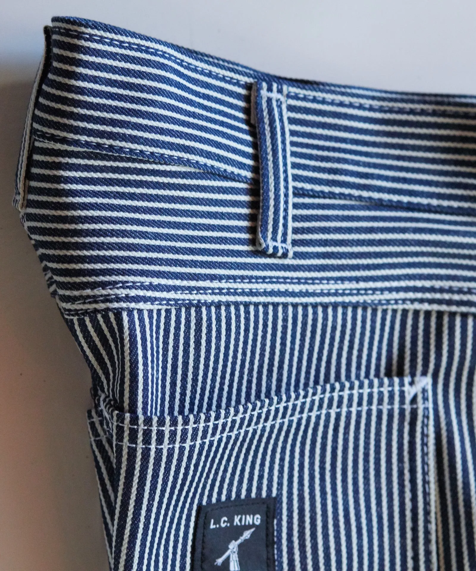 Hickory Stripe Carpenter Pant