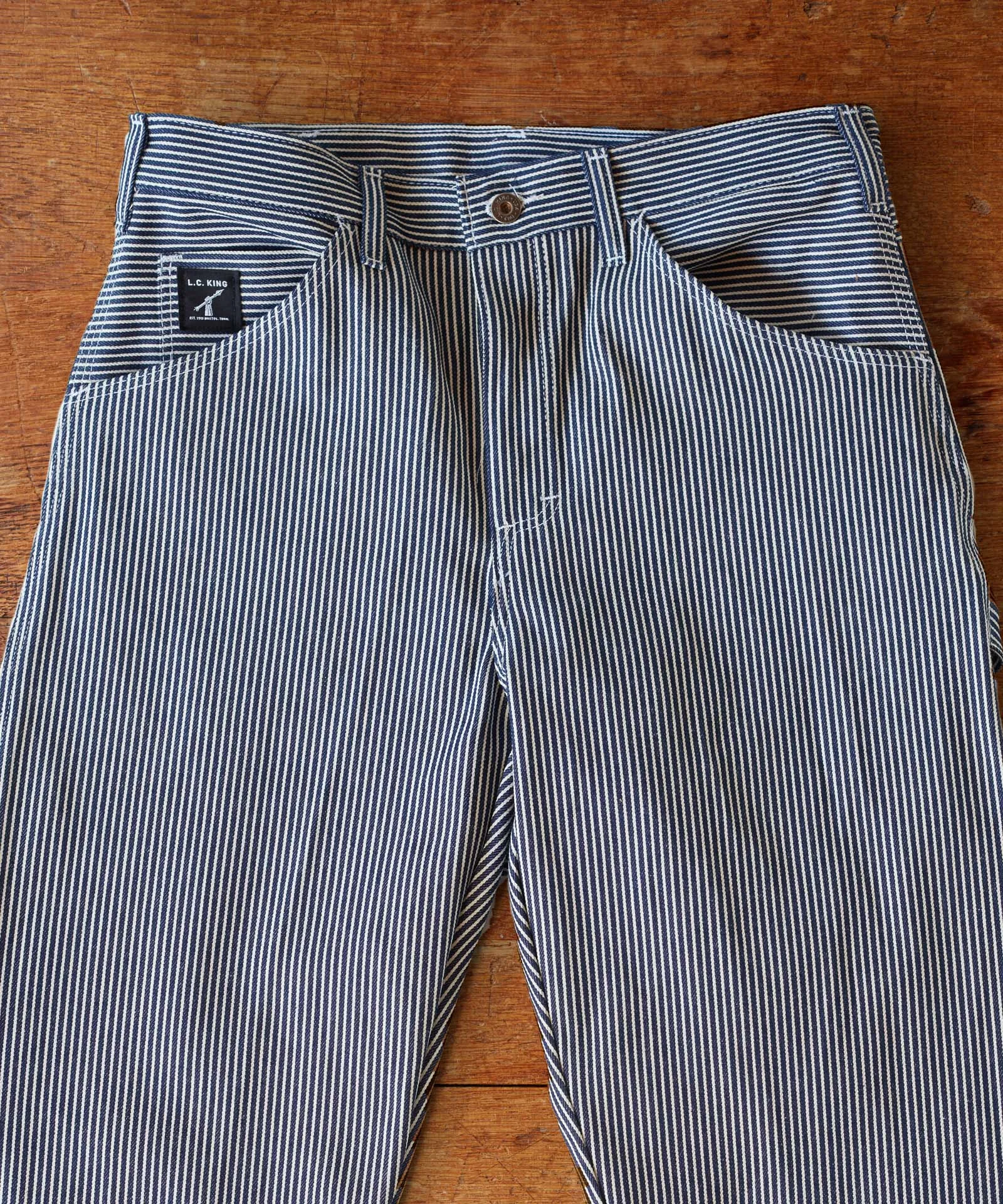 Hickory Stripe Carpenter Pant