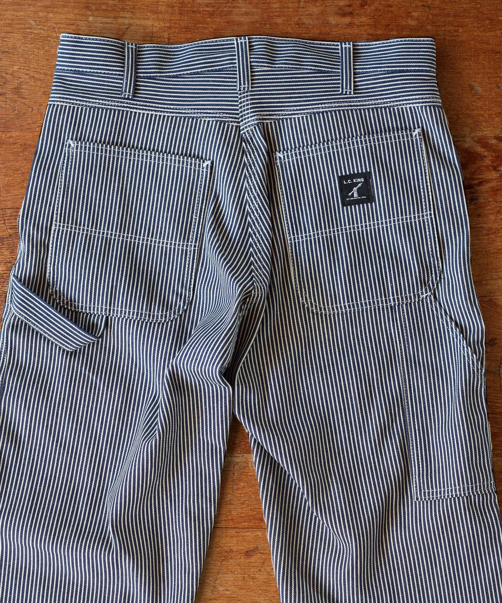Hickory Stripe Carpenter Pant