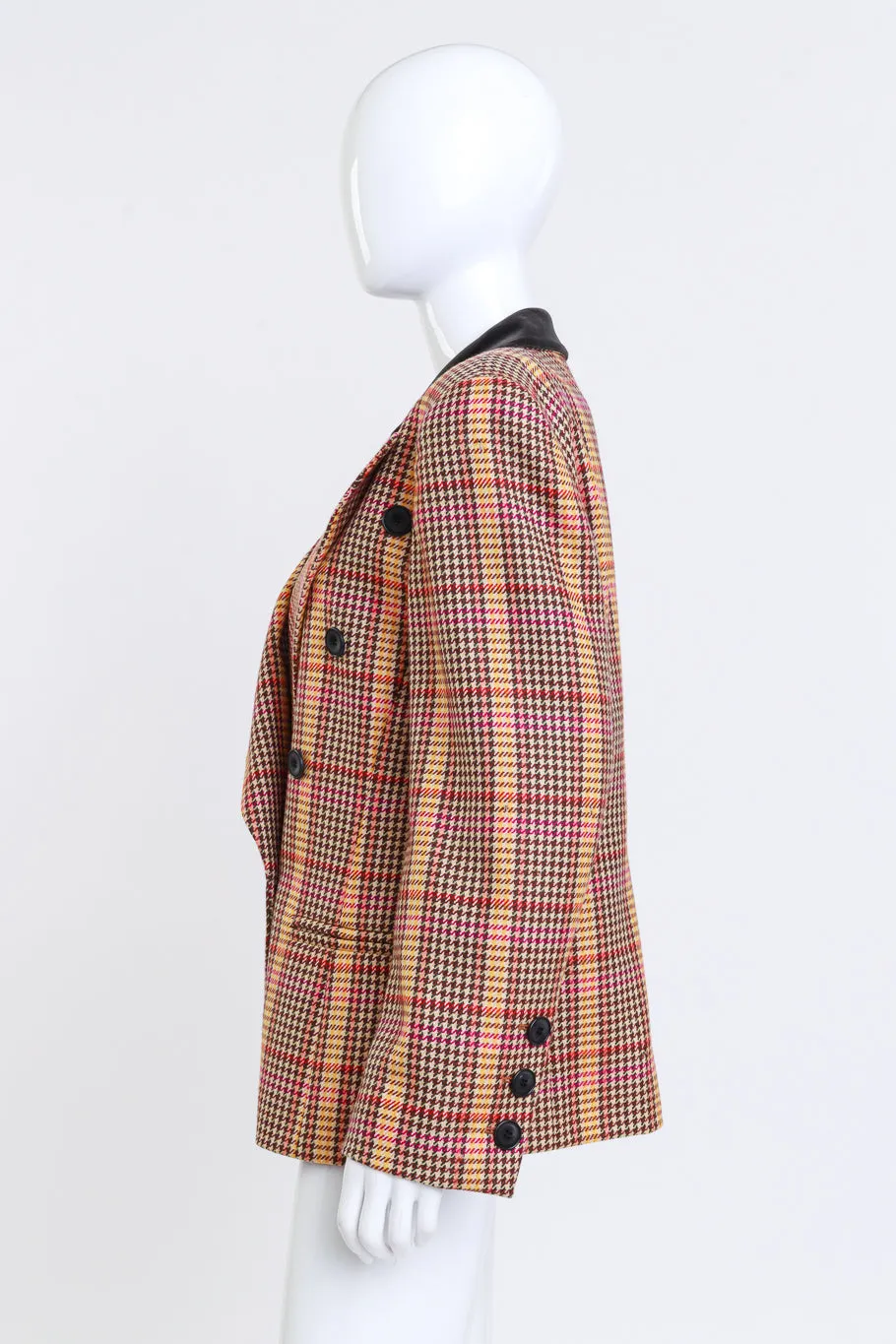 Houndstooth Double Breasted Jacket
