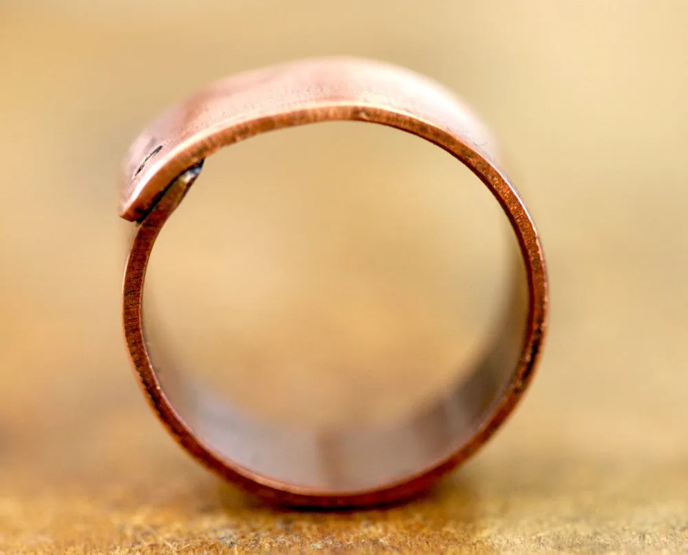 Initials Band Ring (S0181)