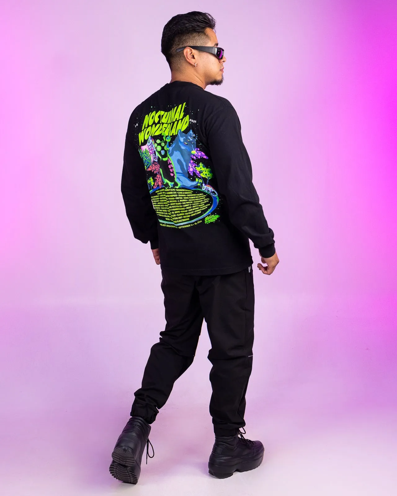 Insomniac Neon Spirits Lineup L/S Tee
