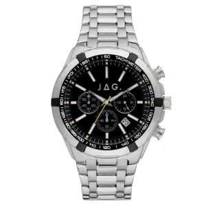 JAG Boss Chronograph Black and Silver Men's Watch J2396A