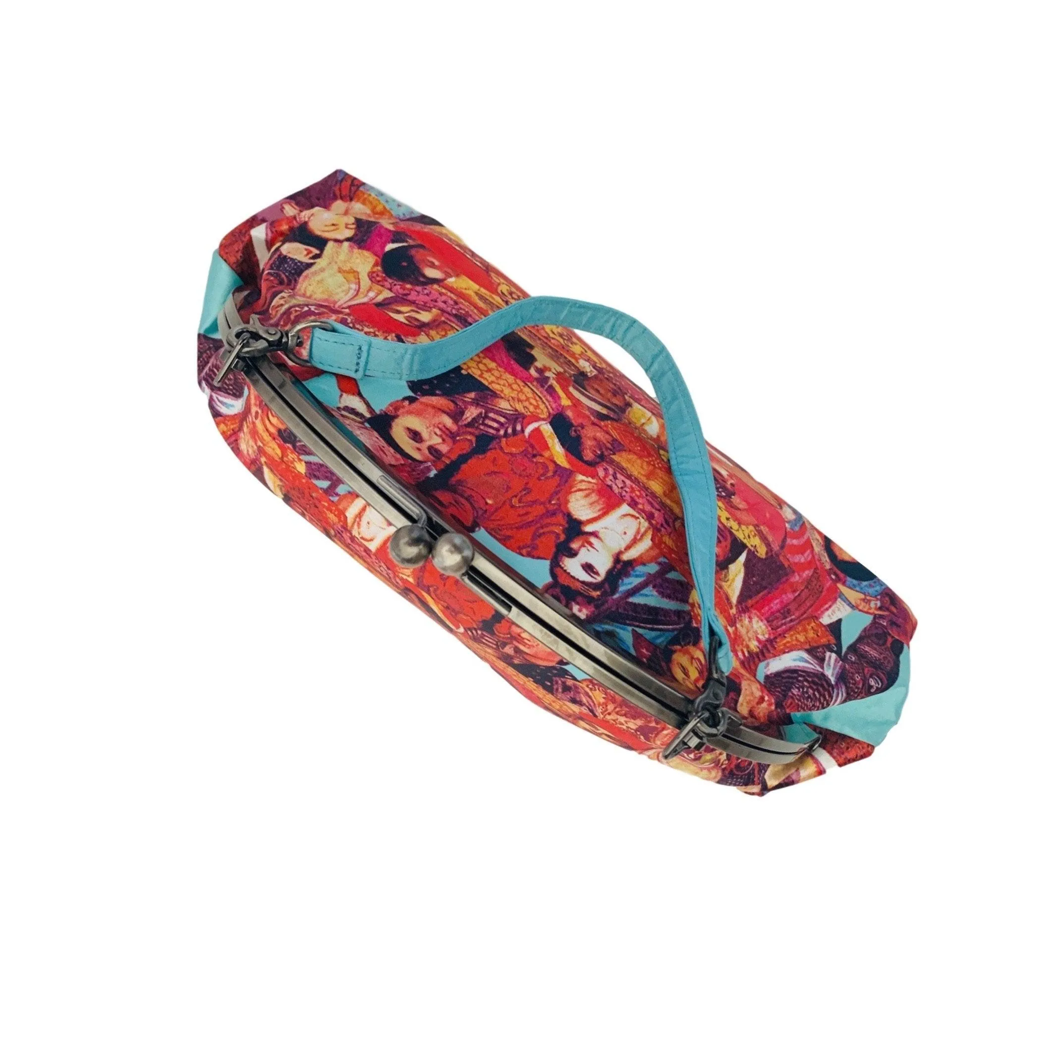 Jean Paul Gaultier Multicolor Top Latch Bag