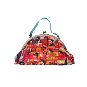 Jean Paul Gaultier Multicolor Top Latch Bag