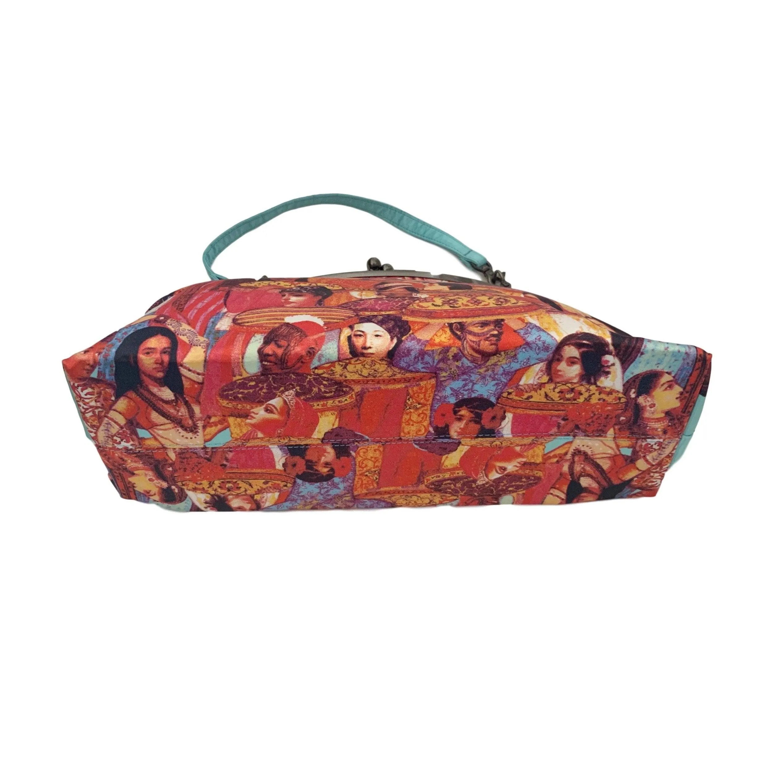 Jean Paul Gaultier Multicolor Top Latch Bag